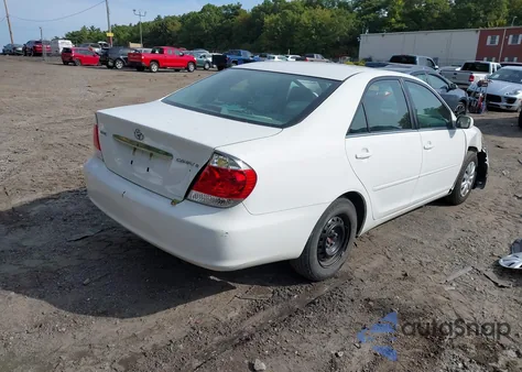 2005 Toyota Camry Le from USA, damaged, VIN 4T1BE32K15U566643
